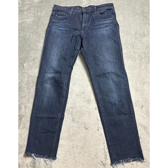 AG Adriano Goldschmied Denim - Adriano Goldschmied Women's 27R BlueThe Farrah Skinny High- Rise Denim